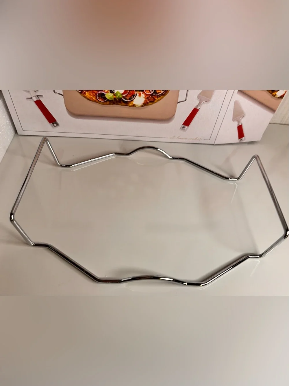 Buon Appetito Premium Pizza Stone with Rack and Utensils